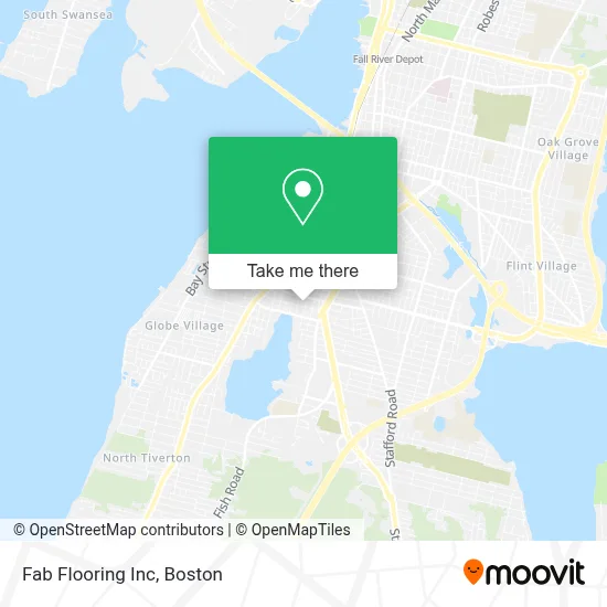 Fab Flooring Inc map