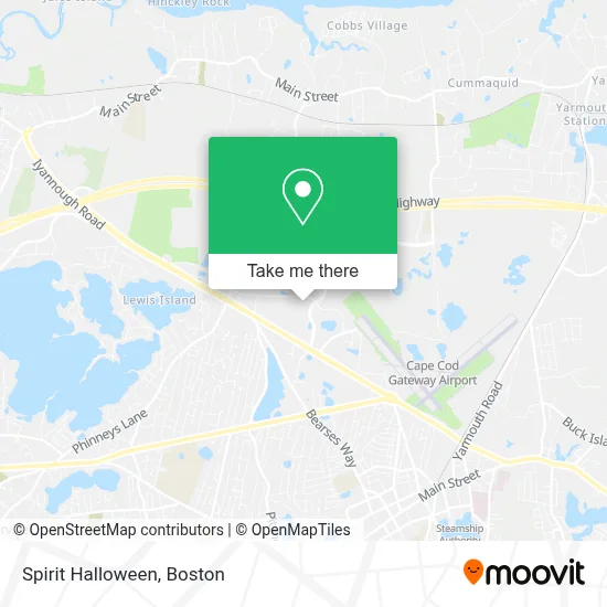 Spirit Halloween map