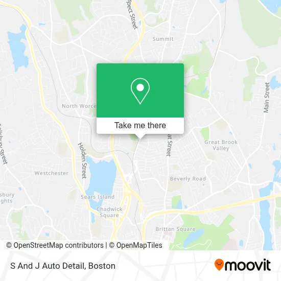 S And J Auto Detail map