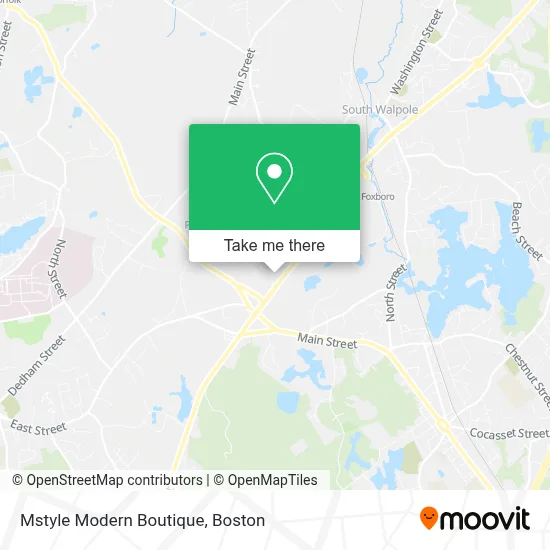 Mstyle Modern Boutique map