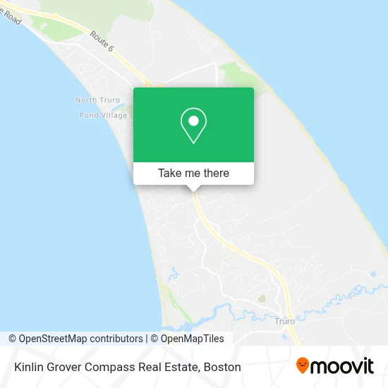 Kinlin Grover Compass Real Estate map