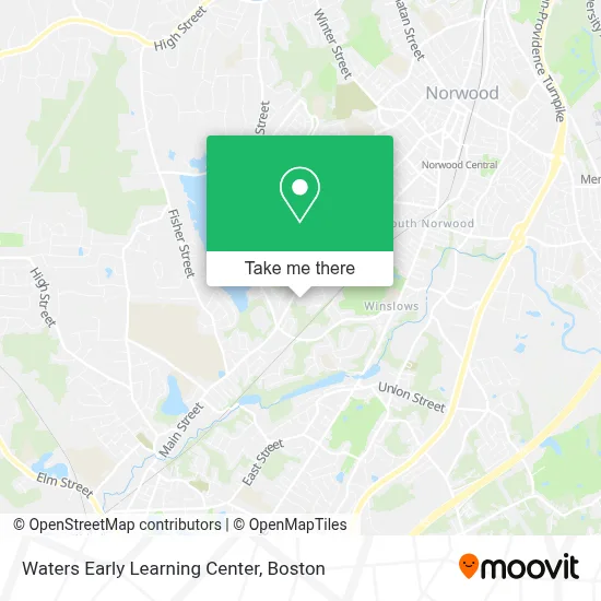 Waters Early Learning Center map