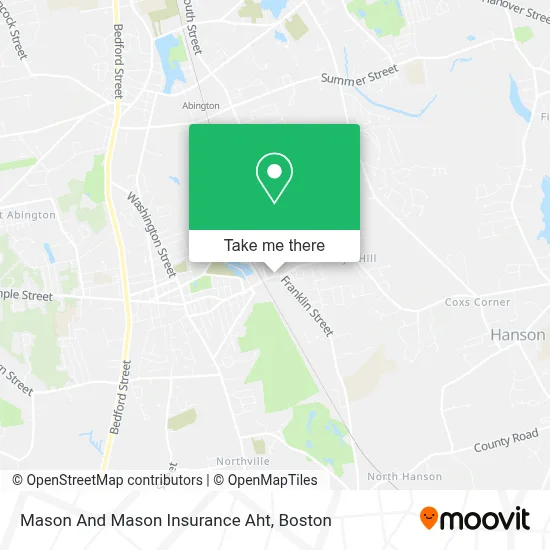 Mason And Mason Insurance Aht map