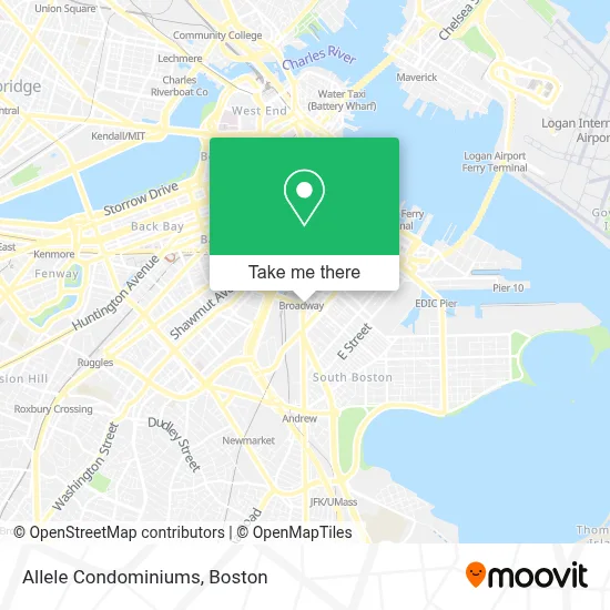 Allele Condominiums map