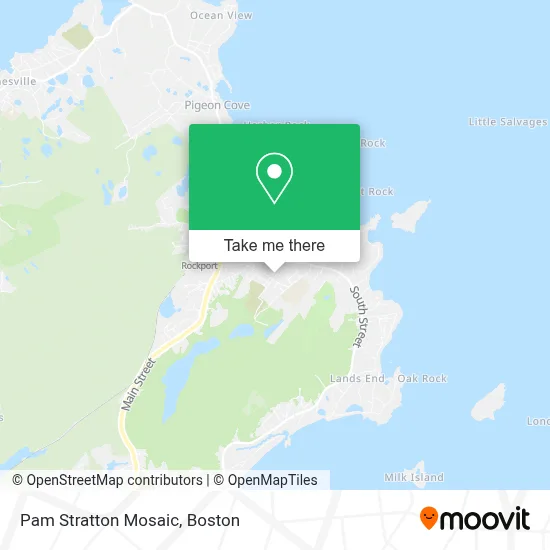 Pam Stratton Mosaic map