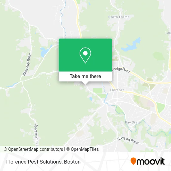 Florence Pest Solutions map