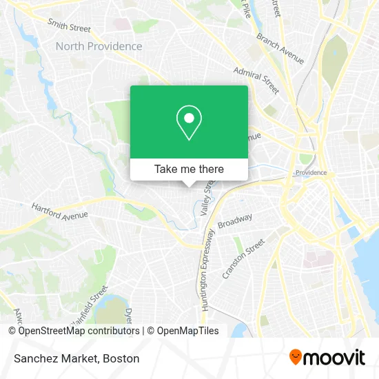 Sanchez Market map