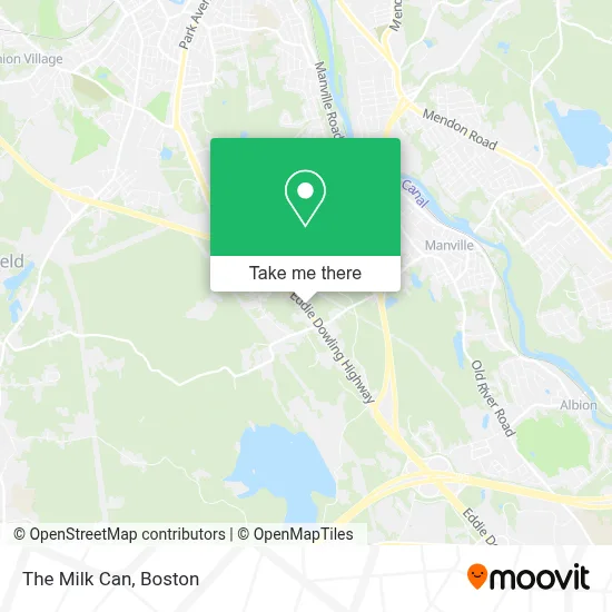 The Milk Can map