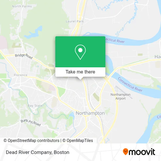 Dead River Company map