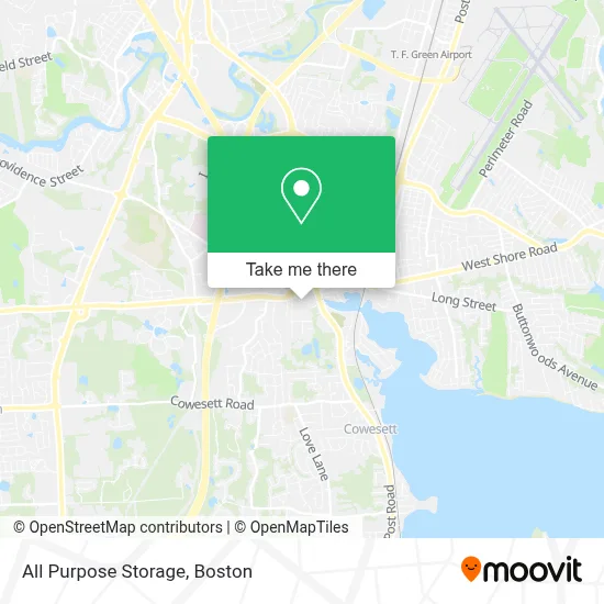 All Purpose Storage map