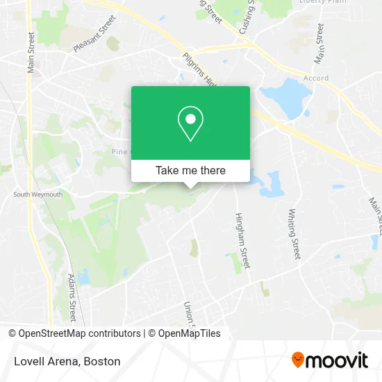 Lovell Arena map