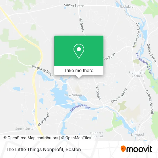 The Little Things Nonprofit map
