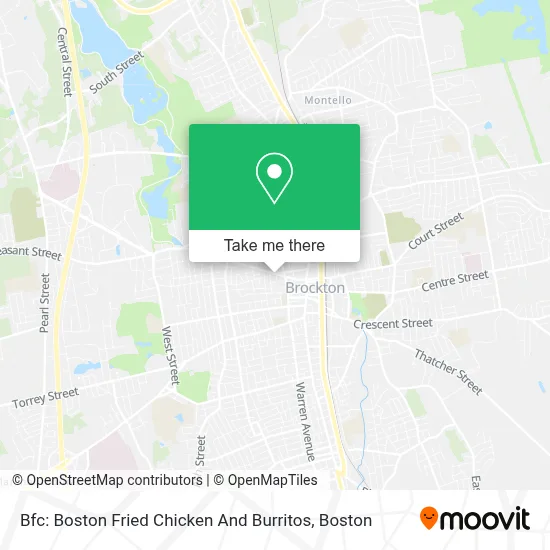 Bfc: Boston Fried Chicken And Burritos map