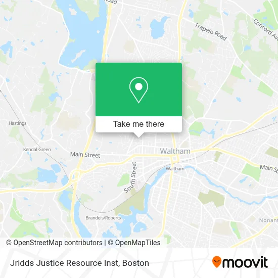 Jridds Justice Resource Inst map