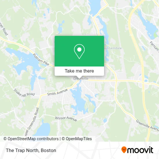 The Trap North map