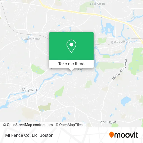 Ml Fence Co. Llc map