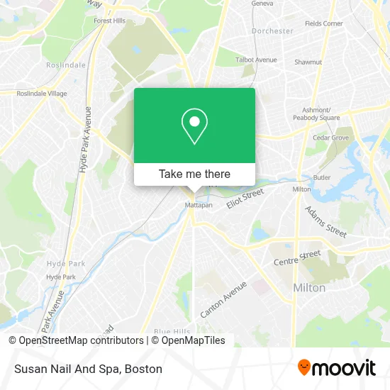 Susan Nail And Spa map