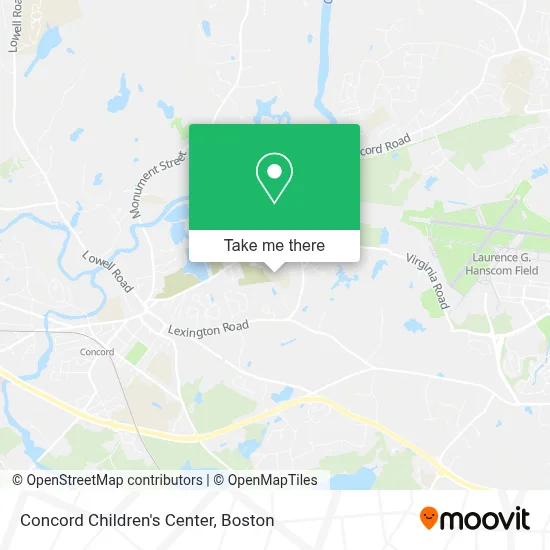 Concord Children's Center map