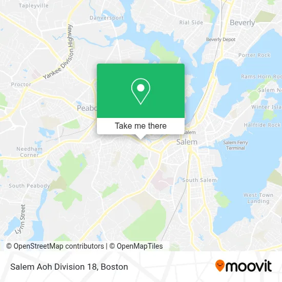 Salem Aoh Division 18 map