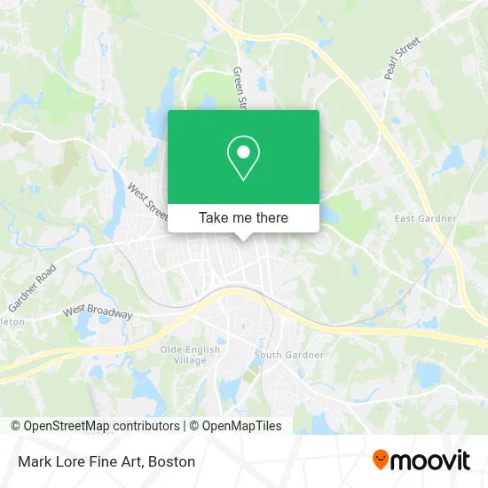 Mark Lore Fine Art map