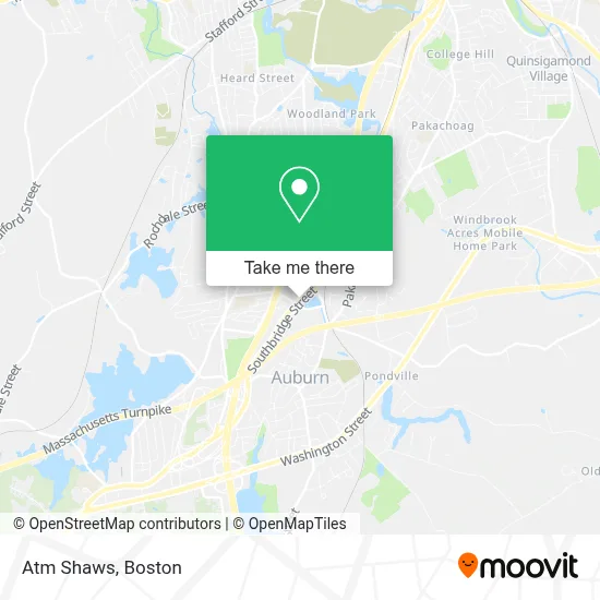 Atm Shaws map