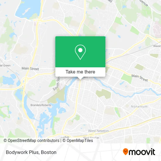 Bodywork Plus map