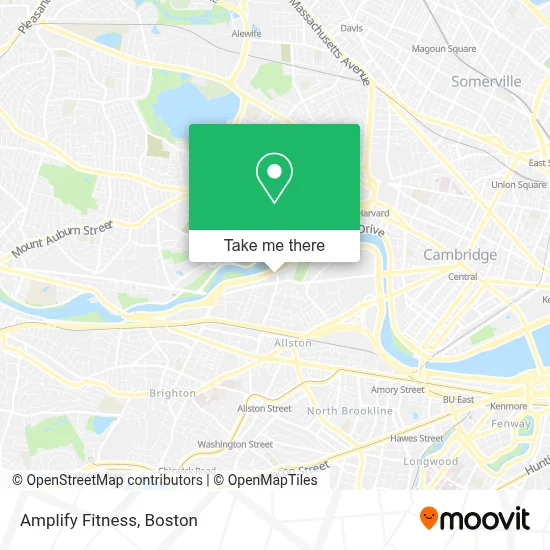 Amplify Fitness map