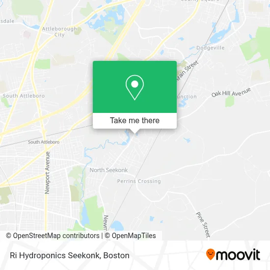 Ri Hydroponics Seekonk map