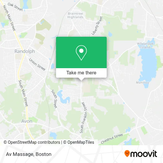 Av Massage map