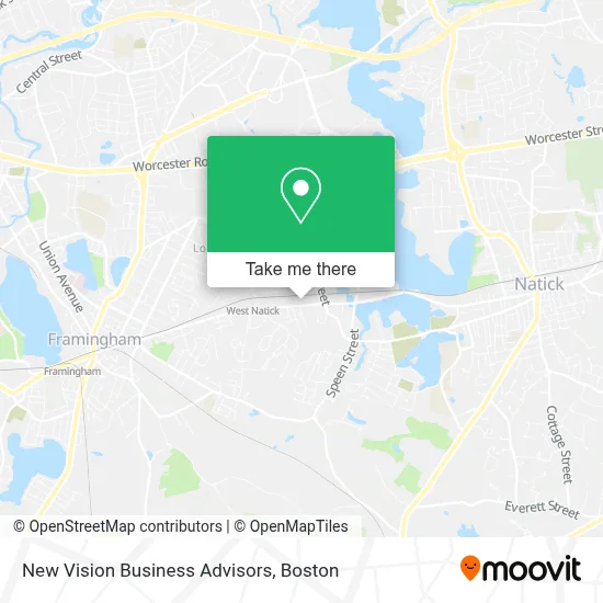 New Vision Business Advisors map