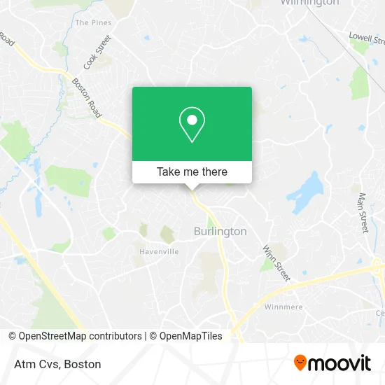 Atm Cvs map