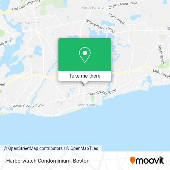 Harborwatch Condominium map