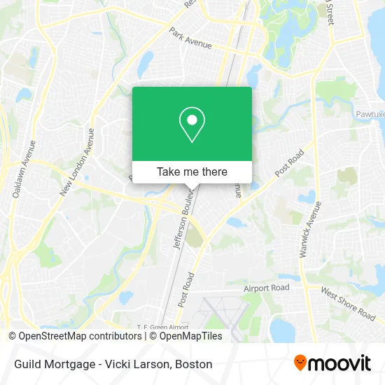 Guild Mortgage - Vicki Larson map