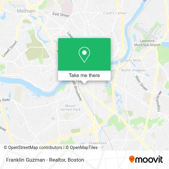 Franklin Guzman - Realtor map