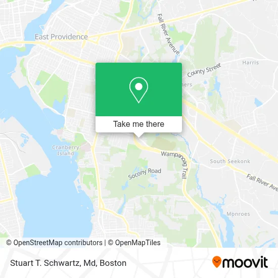 Stuart T. Schwartz, Md map