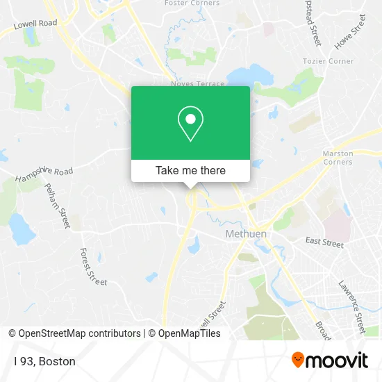 I 93 map