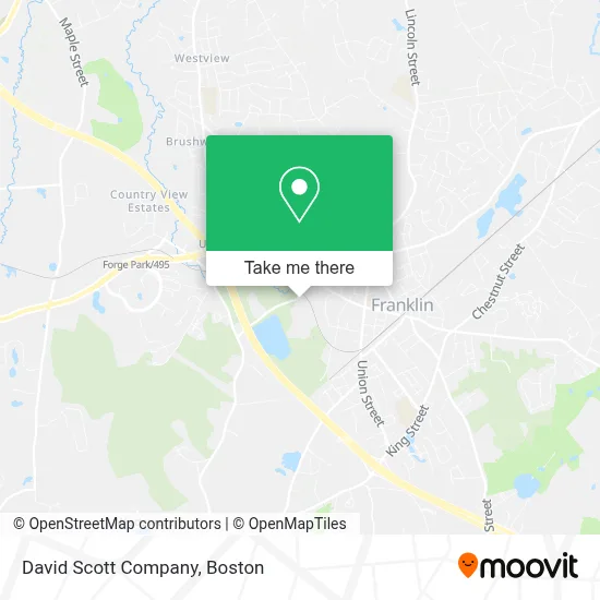 David Scott Company map