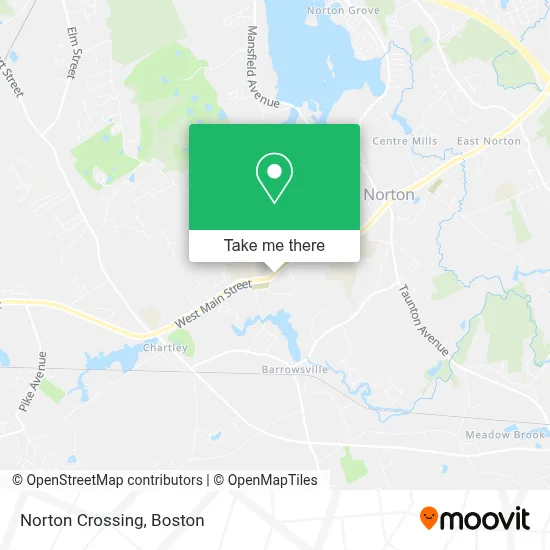 Norton Crossing map