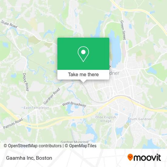 Gaamha Inc map