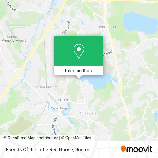 Friends Of the Little Red House map