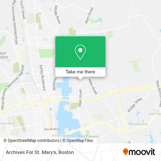 Archives For St. Mary's map