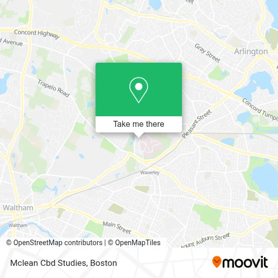 Mclean Cbd Studies map