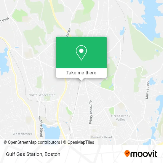 Gulf Gas Station map