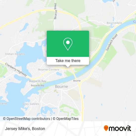 Jersey Mike's map