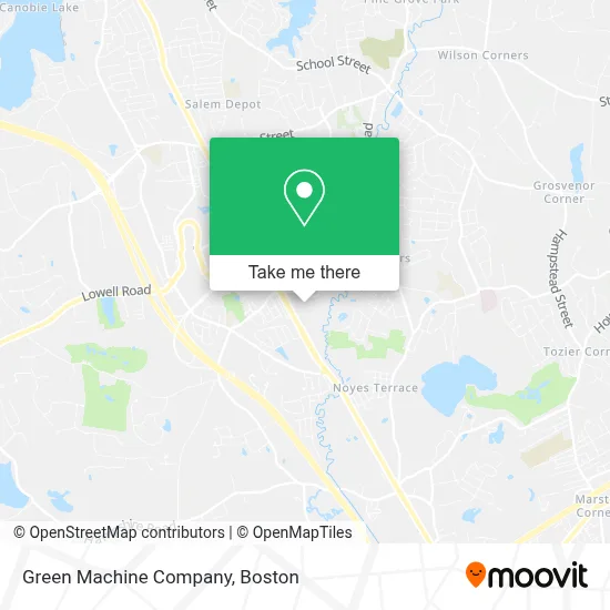 Green Machine Company map