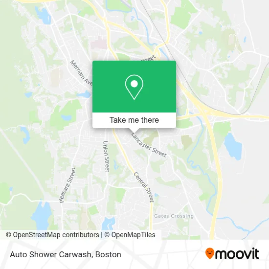 Auto Shower Carwash map
