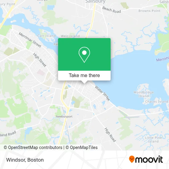 Windsor map