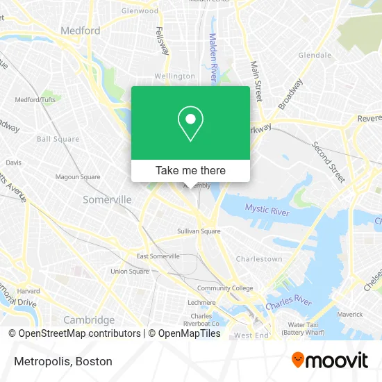 Metropolis map