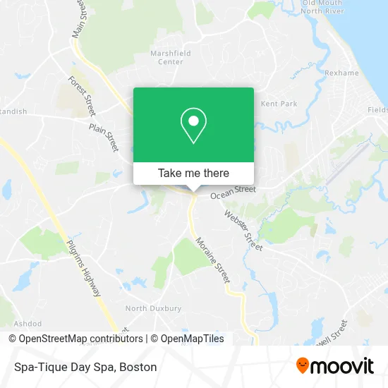Spa-Tique Day Spa map