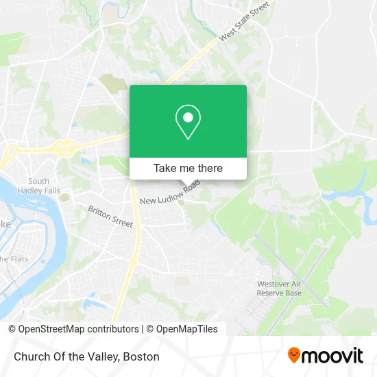 Church Of the Valley map